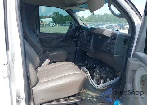 2014 Chevrolet Express 2500 Work Van from USA, damaged, VIN 1GCWGFCA7E1122644